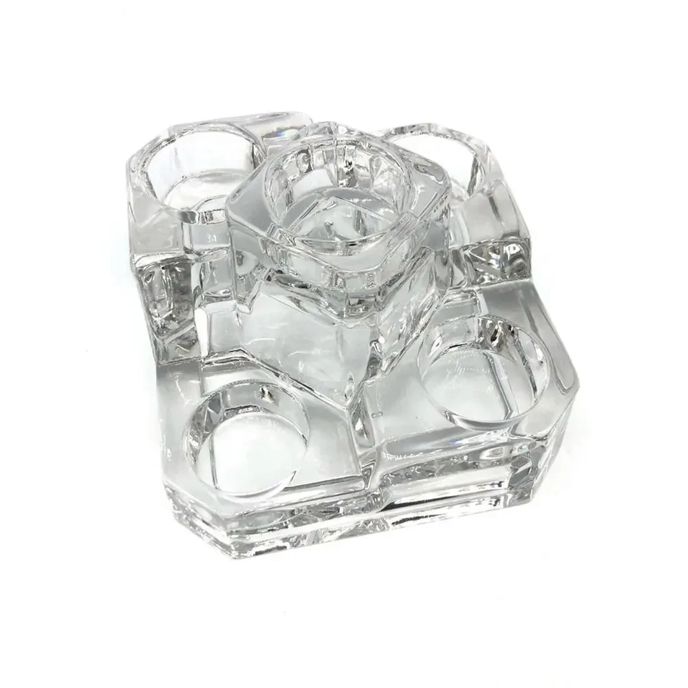 PARTYLIGHT Crystal Castle 5 Tier Tealight Candle Holder - Picture 5 of 8
